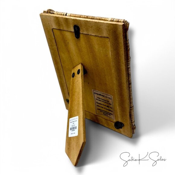 Magnolia 4"x6" Rattan Photo Frame -‎ Joanna Gaines - Magnolia Market - Picture 5 of 5